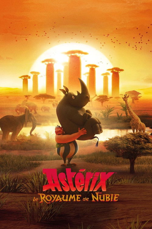 Affiche de Astérix : Le Royaume de Nubie