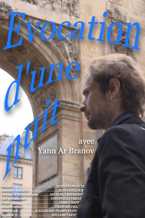 Affiche de Évocation d'une nuit