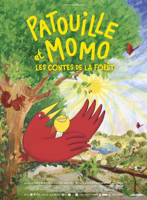 Affiche de Patouille et Momo, les contes de la forêts