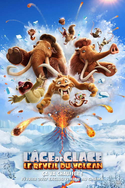 Affiche de L'Âge de Glace : Le Réveil du Volcan