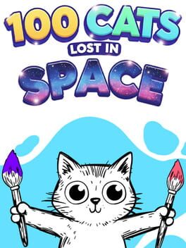 Jaquette de 100 Cats Lost in Space Find & Color