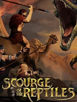 Jaquette de Scourge of the Reptiles